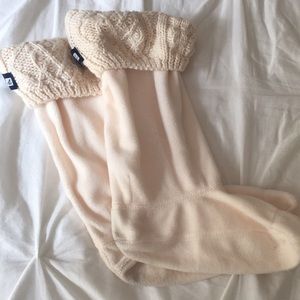 SPERRY cable knit & fleece rainboot inserts